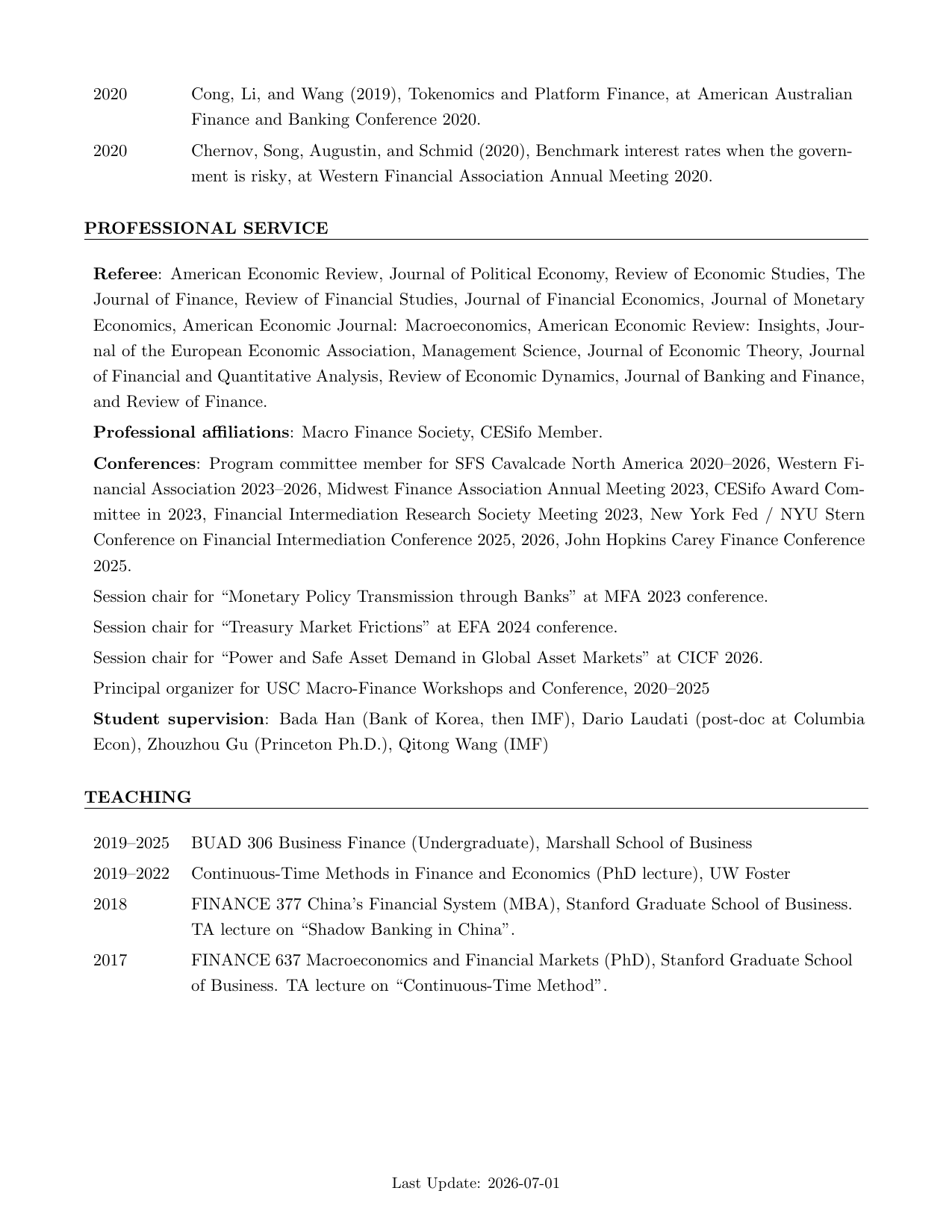 CV page 6